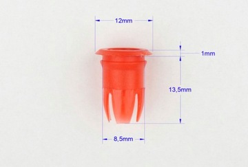 ЗАЖИМНАЯ ВТУЛКА БОКОВИНЫ РАМЫ 9 мм MERCEDES W114 W115 W123 W124