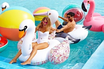 Materac Fotel Leżak Koło do Wody Pływania Basenu na Plaże INTEX 58889-2 TUR