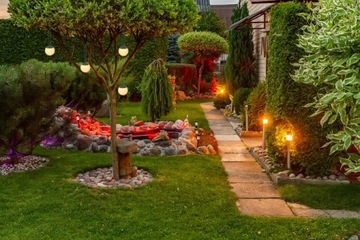 СОЛНЕЧНЫЕ ПОДВЕСНЫЕ САДОВЫЕ ЛАМПЫ НАБОР ИЗ 3 ШТ.