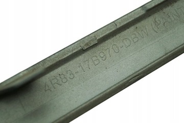 MŘÍŽKA VRSTVA LIŠTA NÁRAZNÍKU + SPONKY PRAVÝ PŘEDNÍ JAGUAR S-TYPE FACELIFT