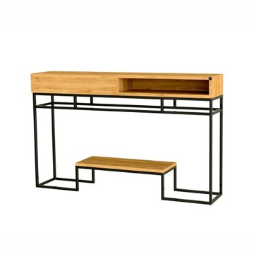 KONSOLA 170 cm DREWNO LITE DĄB OLCHA SKD-321