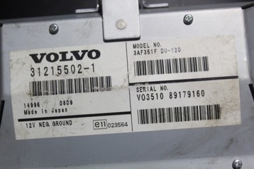 DISPLEJ VOLVO S80 II 2.4D