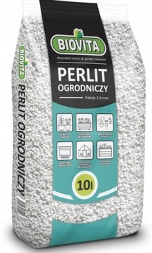 PERLIT OGRODNICZY SPULCHNIACZ PODŁOŻE BIOVITA 10L