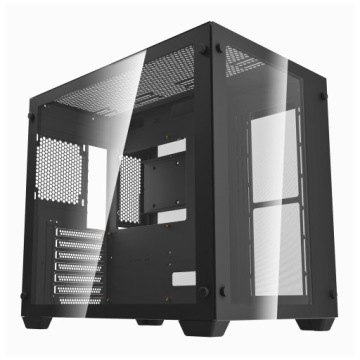 Počítačová Počítačová Skříň darkFlash C285 černá, velikost Cube, Usb 3.0, Atx, Itx
