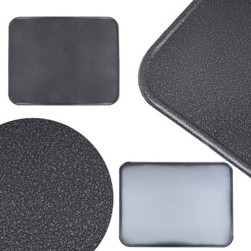 BLACHA PRZYPIECOWA DO KOMINKA MALOWANA 50x60 GRAFITOWA ESTETYCZNIE WYKONANA