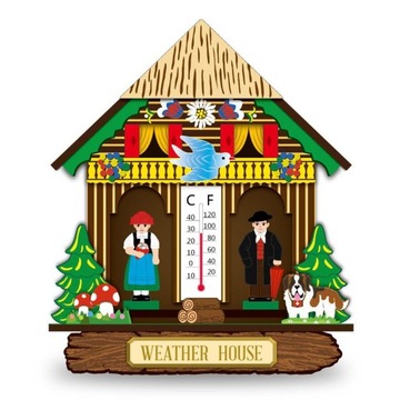 Termometr acf1) temperatura zewnętrzna monitor wilgotności cyfrowy