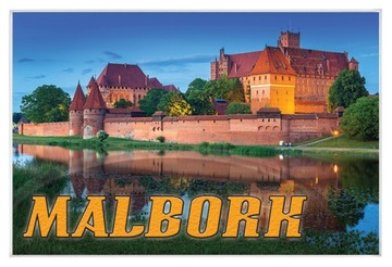 Городские магниты на холодильник - MALBORK
