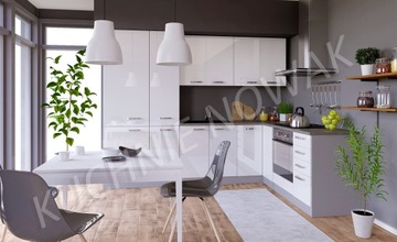 Кухонная мебель Milano 260 см глянцевый МДФ