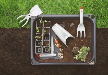 ЛОТОК ДЛЯ ПЕРЕСАДКИ РАСТЕНИЙ, САДОВЫЙ ПОДДОН