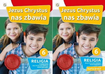 JEZUS CHRYSTUS NAS ZBAWIA Kl.6. Podręcznik + Karty pracy Gaudium