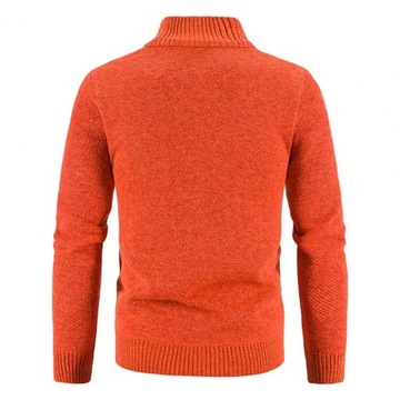 New Spring Autumn Knitted Sweater Men Fashion Slim