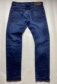 G-STAR RAW DENIM GSRD 3301 SLIM Spodnie Jeansy W 32 L 32