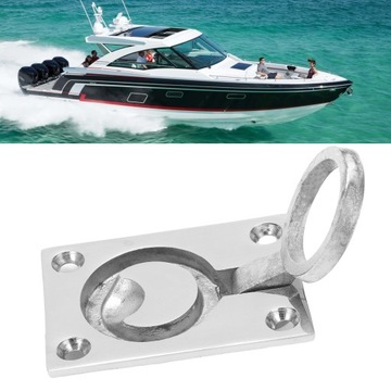62x44mm Kwadratowe uchwyty z pierścieniem do ciągnięcia łodzi. Akcesoria do