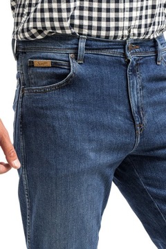 Męskie spodnie jeansowe proste Wrangler TEXAS W35 L34