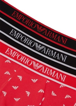 Emporio Armani bokserki 3 PAK bokserek roz M