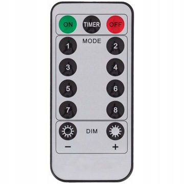 Girlanda solarna OGRODOWA LED łańcuch świetlny 10m drucik 100LED ZEWNĘTRZNY