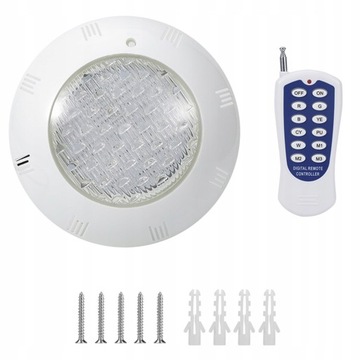 LAMPA DO BASENU HALOGEN BIAŁE ŚWIATŁO 15W RGB