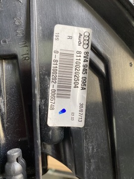 AUDI A3 8V SPORTBACK SVĚTLA ZADNÍ LED 8V4945093A