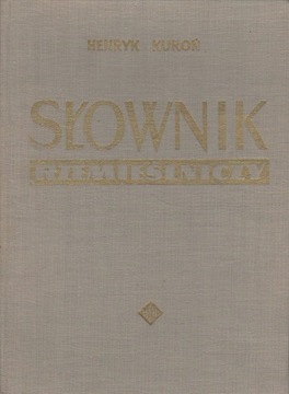 Kuroń SŁOWNIK RZEMIEŚLNICZY