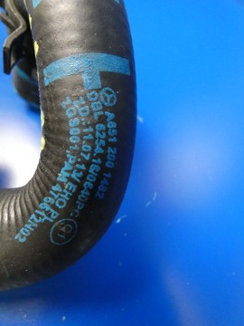 CLA W117 W205 W246 2.2 CDI WAZ PŘÍVOD TRUBKA VODY