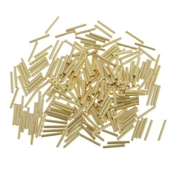200 Pieces Copper Single Barrel Crimp Sleeves