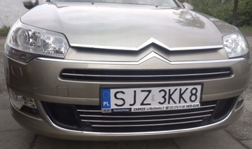 CITROEN C5 III - LIŠTA CHROM NA MASKA CHRÓM