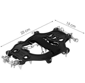 КРАМПУПОНЫ, РУЧКИ, ПРОТИВОСКОЛЬЗЯЩИЕ БЫХЛЫ, ТУРИСТИЧЕСКИЕ ЦЕПИ, размер М 36-40