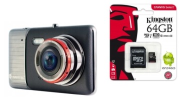 NAVITEL R800 Rejestrator jazdy Video kamera + karta 64GB
