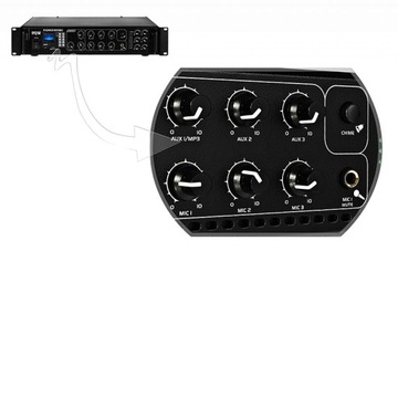 HQM2180BC УСИЛИТЕЛЬ FM/MP3/BLUETOOTH РАДИО 180 Вт