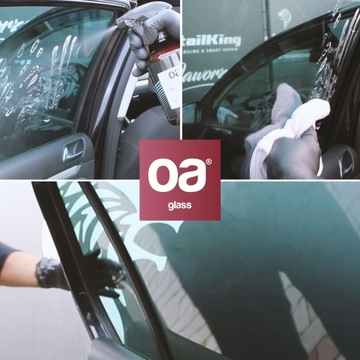 OA CAR GLASS Набор для мытья стекол автомобиля 250 мл и микрофибра