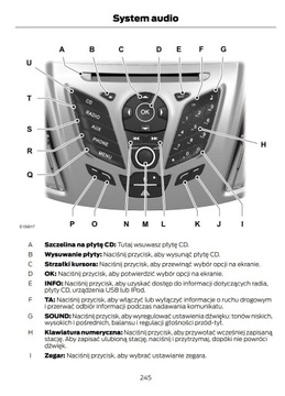 Ford Kuga od 2013-2016 +Nawi Instrukcja Obsługi