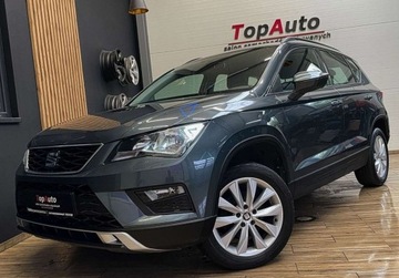Seat Ateca SUV 1.5 EcoTSI 150KM 2019 Seat Ateca 1.5TSI DSG navi GWARANCJA bezwypadkowy zarejestrowana