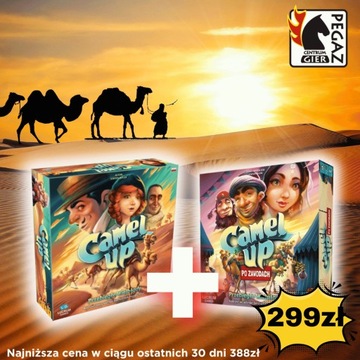 Camel Up +Camel Up Po Zawodach PAKIET PROMO