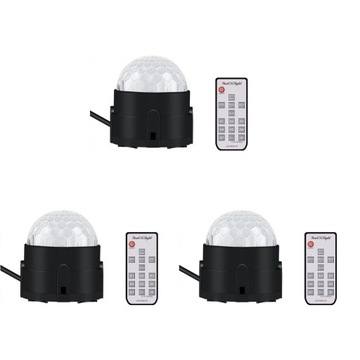 Oryginalny zestaw lamp kulowych 3