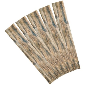 Woodsy Decor Naklejki na deskę z drewna słojowego Płytka podłogowa