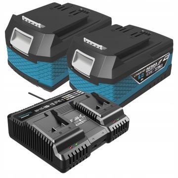 ЗАРЯДНОЕ УСТРОЙСТВО DEDRA 2 станции 18В 2х5Ач