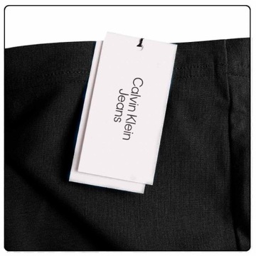 CALVIN KLEIN BLUZA DAMSKA RIB MIX CZARNA r.M