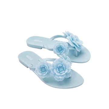 Melissa Japonki Damskie Harmonic Springtime Niebieskie 40