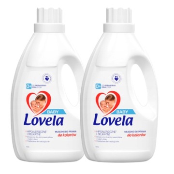 Lovela Baby Mleczko Prania Koloru 4,5L x2 (100 pr)