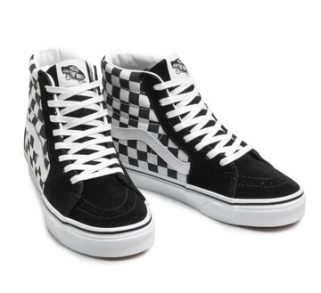 Vans buty męskie sportowe Vans SK8-Hi Checkerboard trampki rozmiar 45