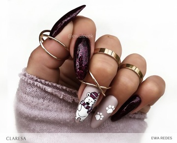 CLARESA GREY HYBRID POLISH GREY 213 5мл
