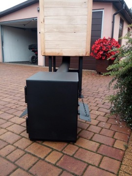 Садовая коптильня, камин 5 мм