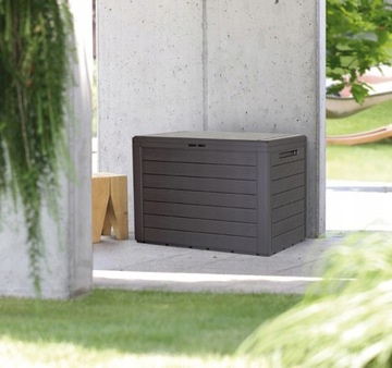 САДОВЫЙ ЯЩИК ДЛЯ ТЕРРАСЫ, БАЛКОНА 1160х438х550 ЦВЕТ УМБРА