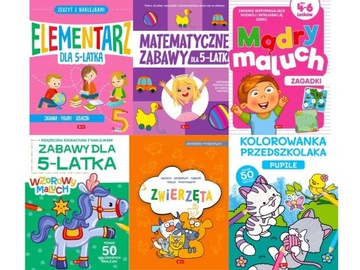 Pakiet pięciolatka ZESTAW ćwiczeń dla dzieci
