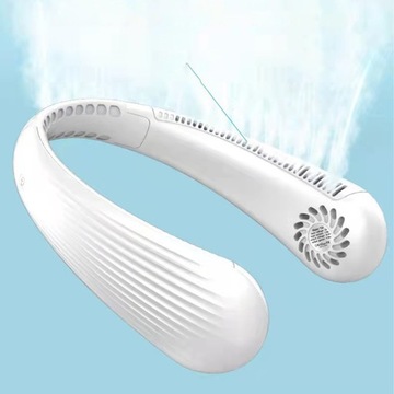 Portable Neck Fan 3 Speeds Bladeless Fan Summer