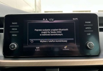 Skoda Scala Hatchback 1.0 TSI 110KM 2023 Skoda Scala Style, Tempomat, Kamera, CarPlay, KESSY, Salon Polska, 1 wlasc, zdjęcie 31