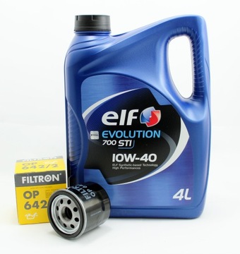 FILTR+OLEJ ELF 10W40 STI 4L RENAULT CLIO II 1.2