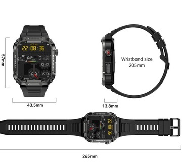 ШАГОМЕТР SMARTWATCH Rubicon SMS ШАГИ PL МЕНЮ