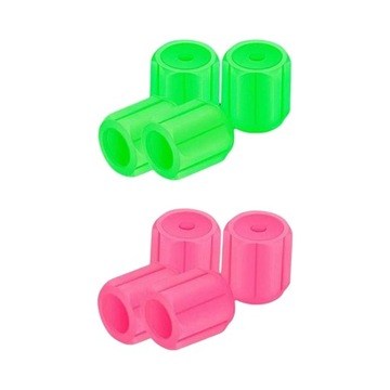 4x kołpaki do opon samochodowych, fluorescencyjna osłona przeciwpyłowa
