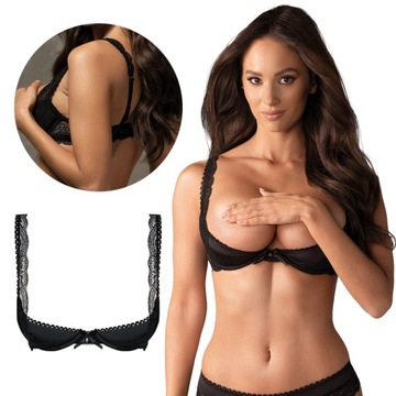 PIKANTNY SEXY PÓŁBIUSTONOSZ OBSESSIVE MIAMOR S/M